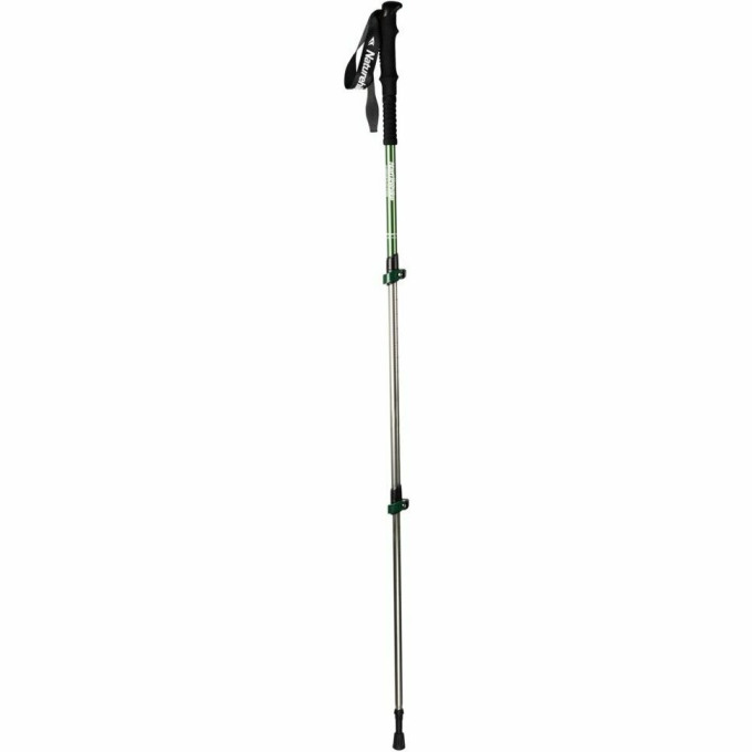 Палка Треккинговая NATUREHIKE ST01 6061 AL NH17D001-Z с 3 узлами мужские 57-120 темно-зеленые 6927595720264