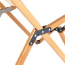 Стул складной NATUREHIKE Q-9E NH19JJ008 размер M бежевый 6927595749746